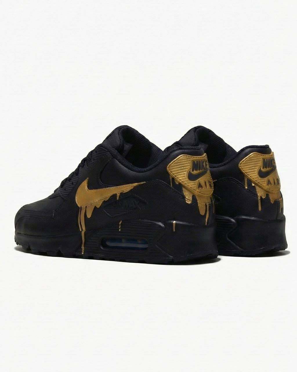 Custom Air Max 90 Drip Metallic Drip Edition