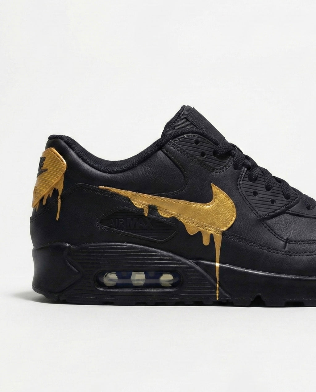 Custom Air Max 90 Drip Metallic Drip Edition