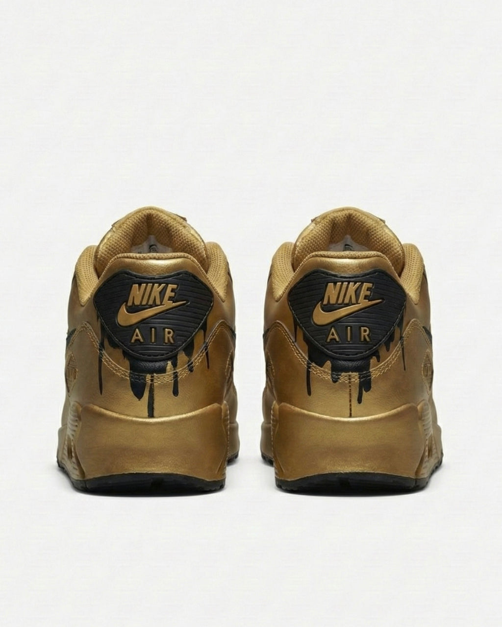 Custom Air Max 90 Drip GOLD