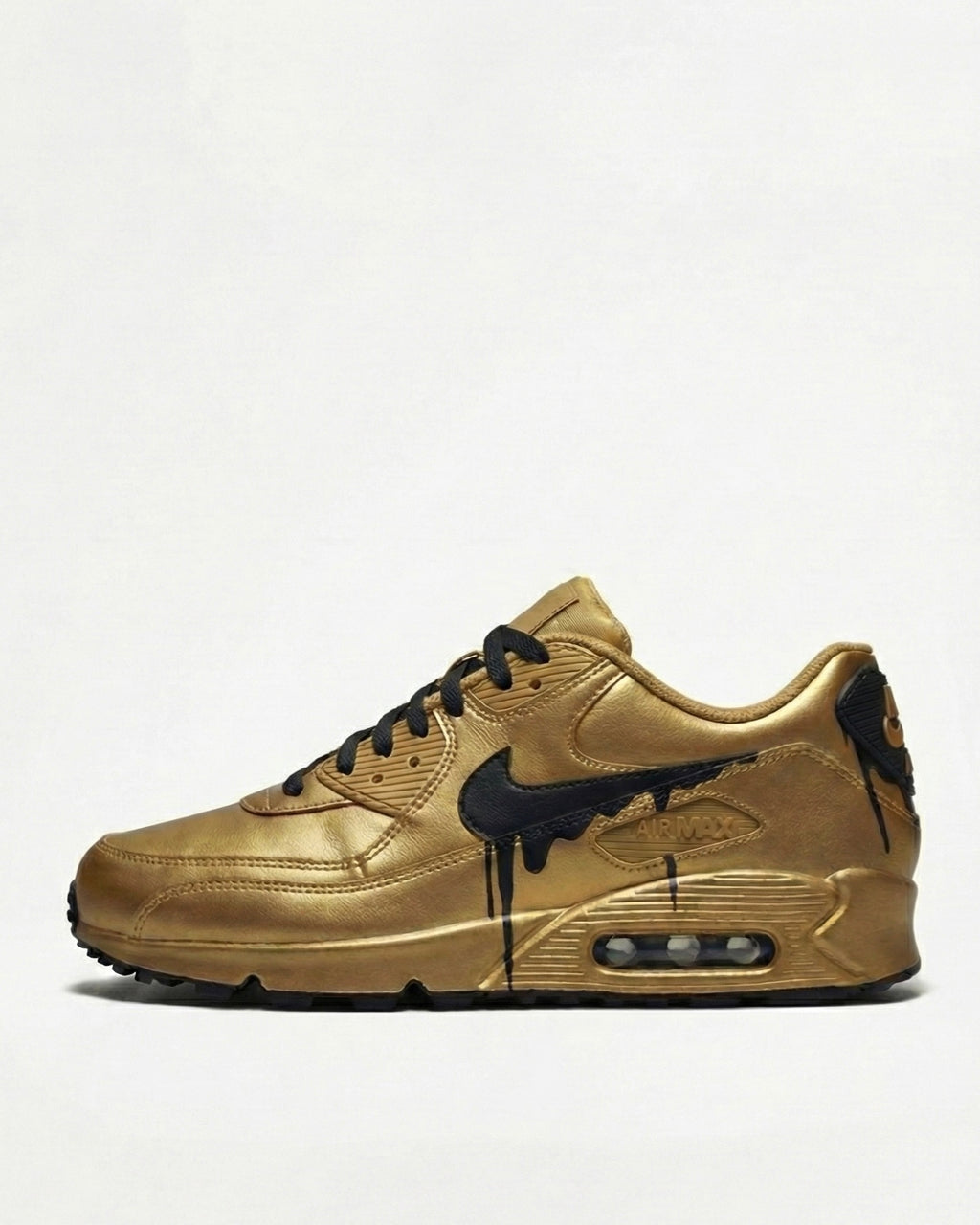 Custom Air Max 90 Drip GOLD