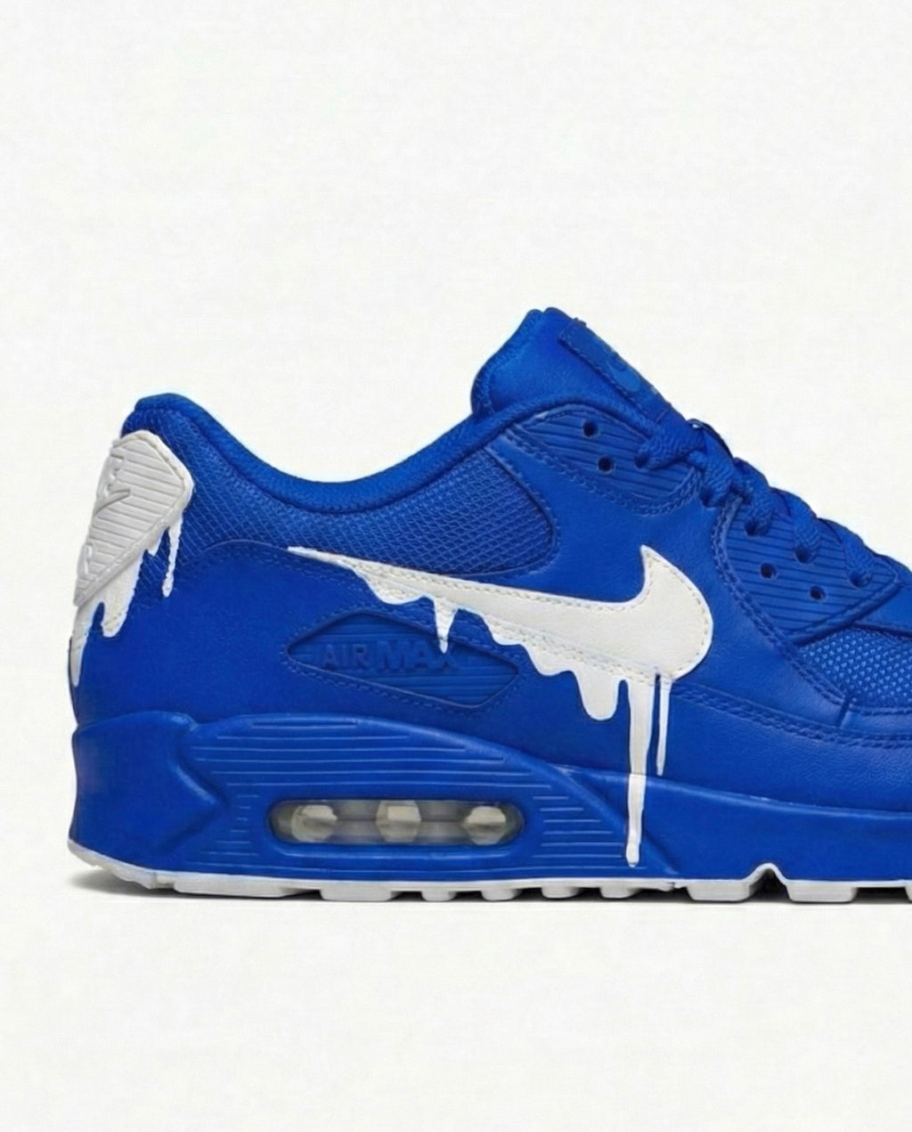 Custom Air Max 90 Drip White Drip Edition