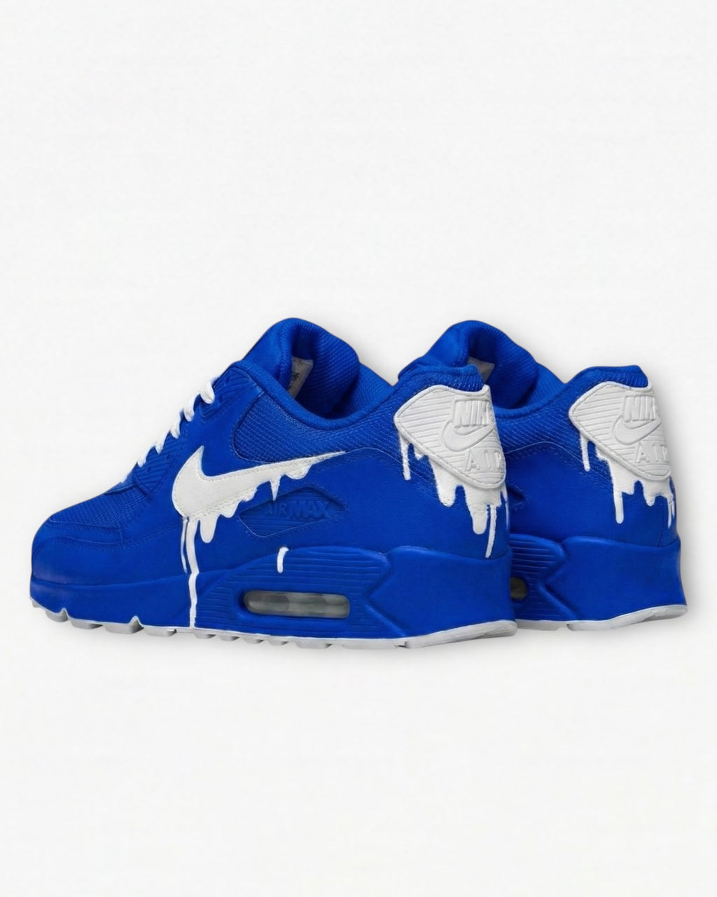Custom Air Max 90 Drip White Drip Edition