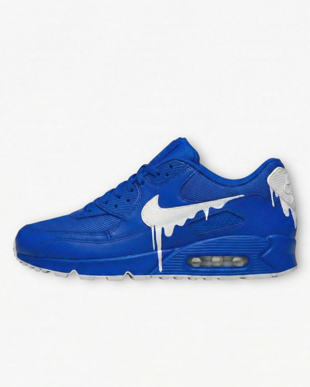 Custom Air Max 90 Drip White Drip Edition