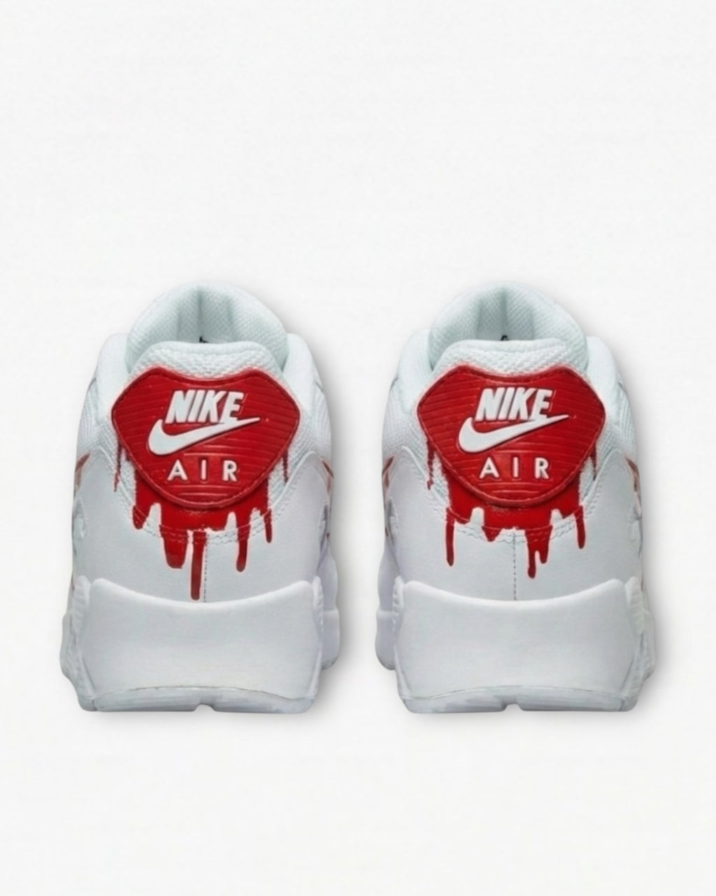 Custom Air Max 90 Drip White Edition